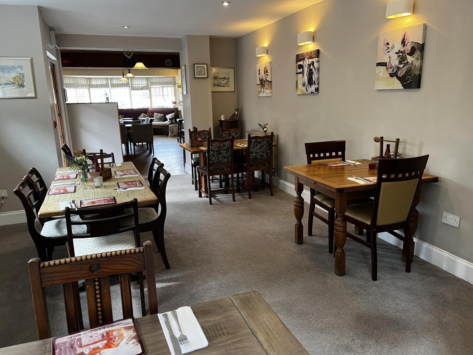 Crown & Anchor Bed & Breakfast Grantham Exterior foto